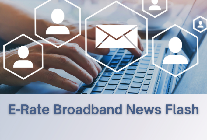 E-Rate Broadband News Flash Icon