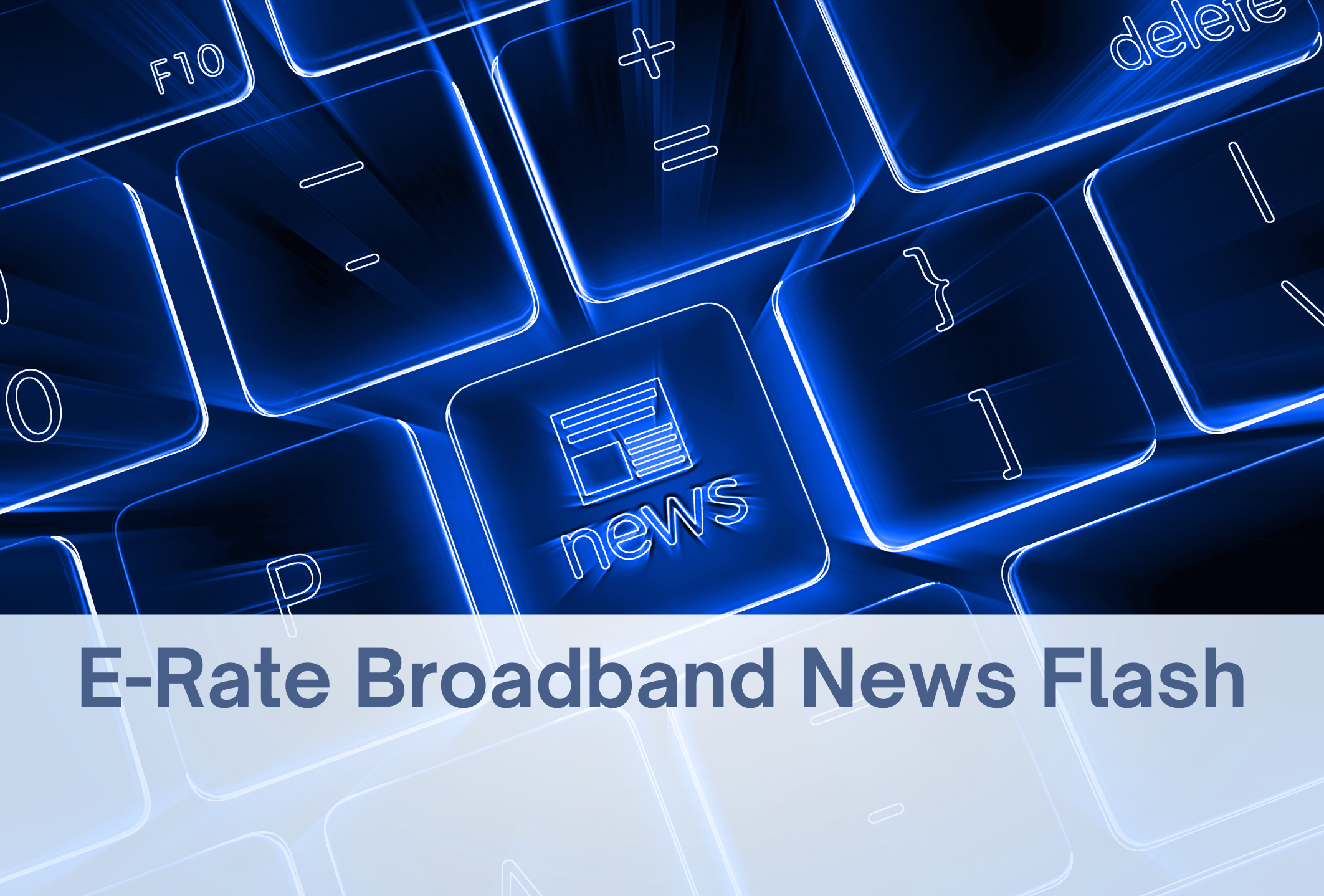E-Rate Broadband News Flash Icon