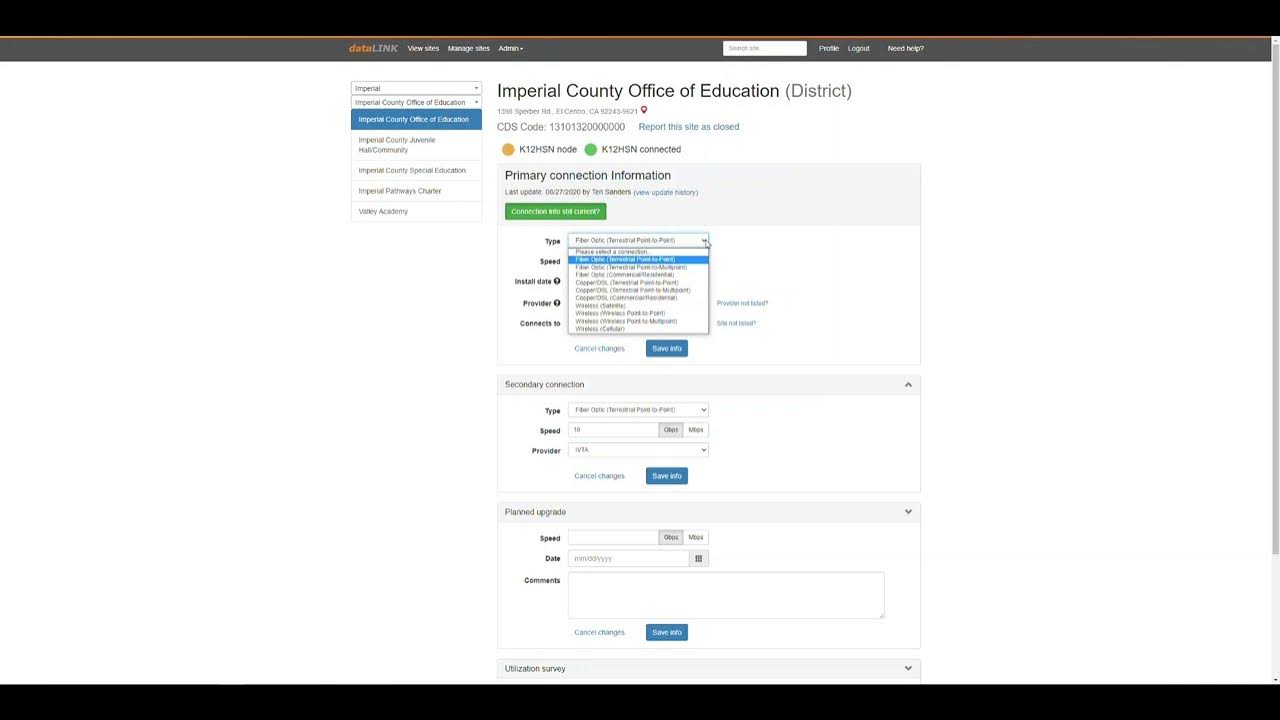 dataLink Part 3 - Updating Connectivity Info Continued